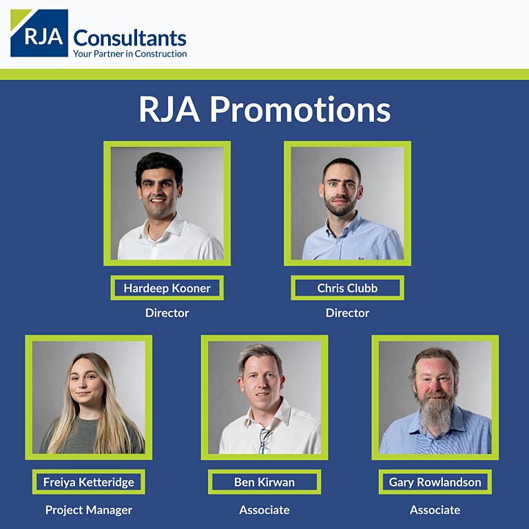New Year Promotions and Appointments at RJA… | Procon Nottinghamshire